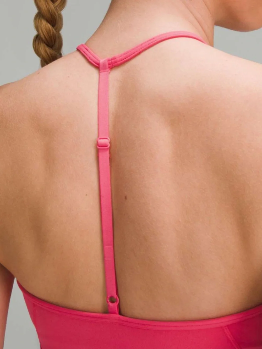 Lululemon Align T Strap Tank Glaze Pink Size 4 Light Support - Picture 2 of 6